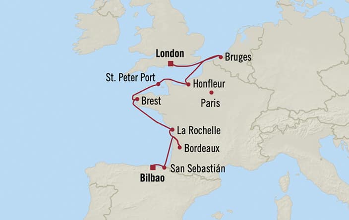 cruises from southampton to bilbao